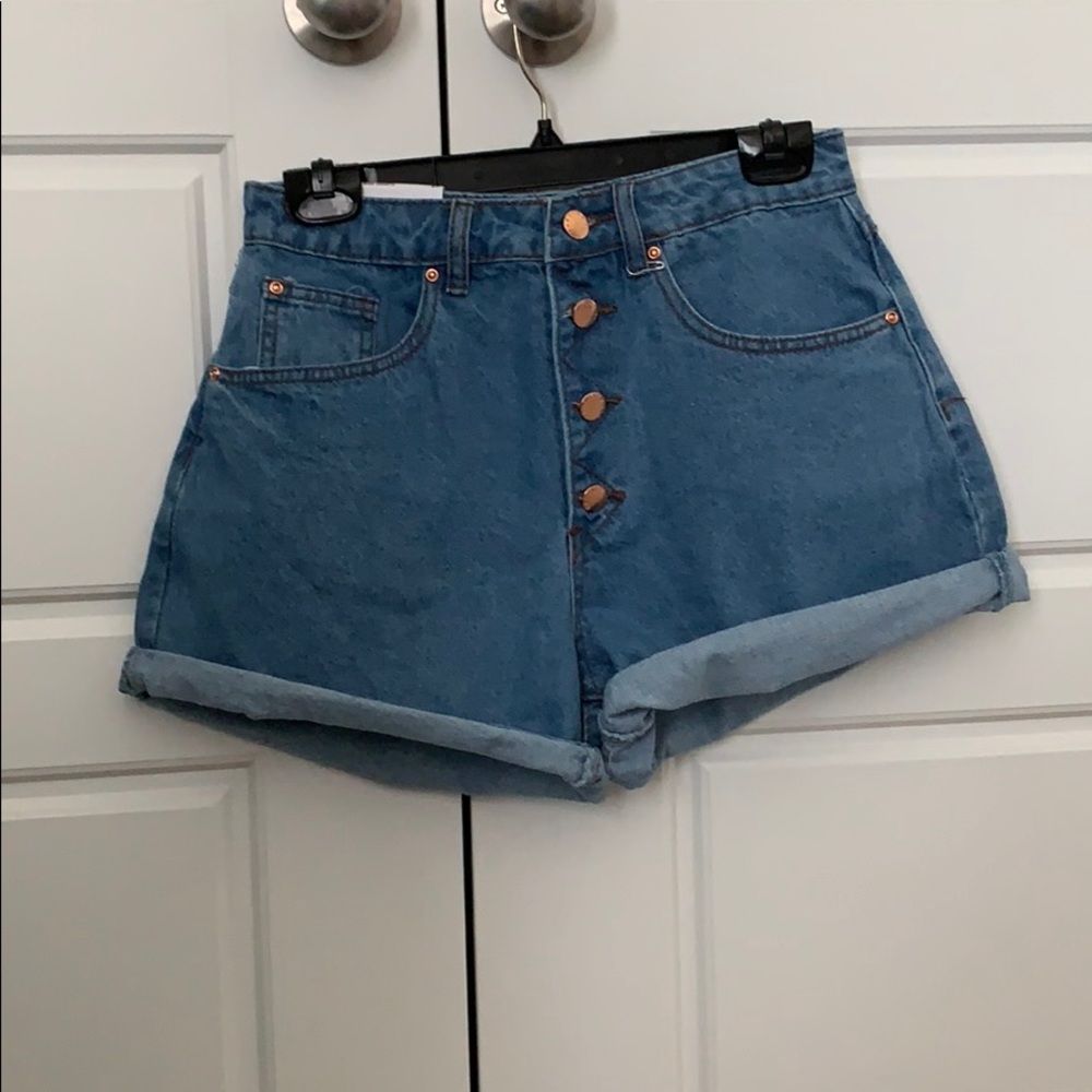 Forever 21 high rise denim shorts